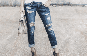 Distressed Jeans for Women