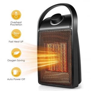 DoubleFly Personal Ceramic Space Heater