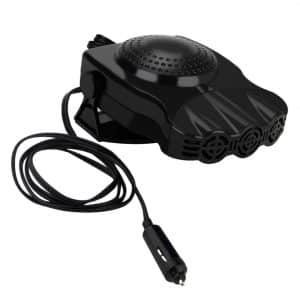 Homiar Portable Car Heater, Adjustable Thermostat (Black)