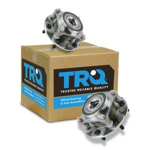 TRQ Front Wheel Hub Passenger Driver Bearing Assembly