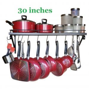 Premium Wall Mounted Pots and Pans Rack