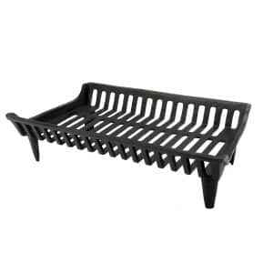 HY-C Liberty Foundry Heavy-Duty Cast Iron Fireplace Grate- G800-27-BX