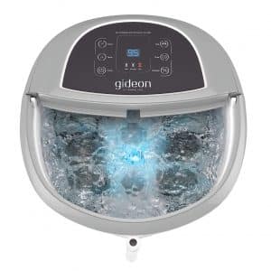 Gideon Luxury Foot Spa Massager with Lights & Bubbles