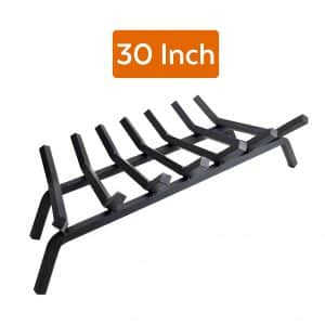 InnFinest 30 inch Fireplace Log Grate for Fire Place Kindling Tool Pit