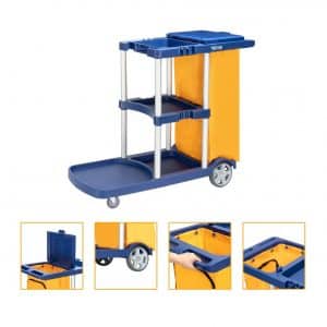 TUFFIOM Commercial Traditional Janitorial Cart