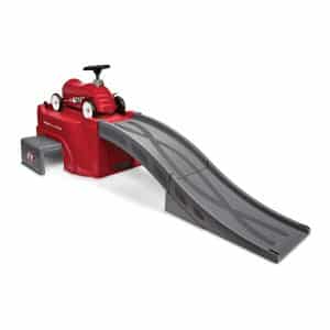Radio Flyer 500 Toddler Roller Coaster with Ramp, Red