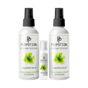 PooPotion All-Natural Toilet Poo Spray