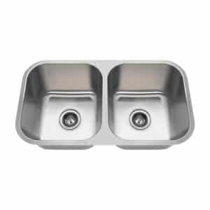 MR Direct 3218A 18-Gauge Under-mount Bowl Kitchen Sink