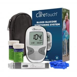 Care Touch Diabetes Testing Kit 100 Blood Test Strips
