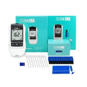 CURO-L7 Professional Grade Blood Cholesterol Test Home Kit