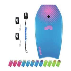 BPS Storm Bodyboard Pack Includes Spiral Swimming Leash