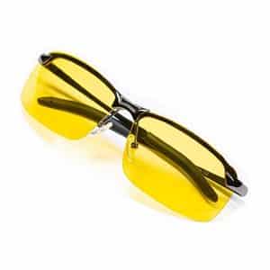 Clear Night Anti-Glare Polarized Clear Vision Glasses for Driving