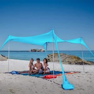 SUN NINJA Pop Up Beach Tent